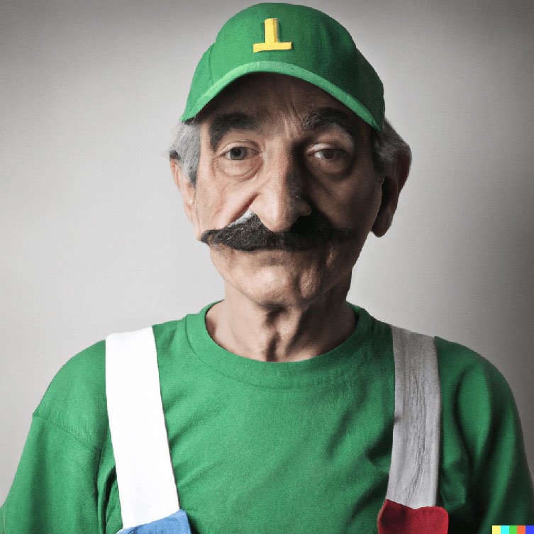 Luigi AI Aged