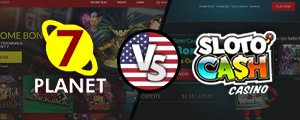 USA : Planet 7 vs Sloto Cash