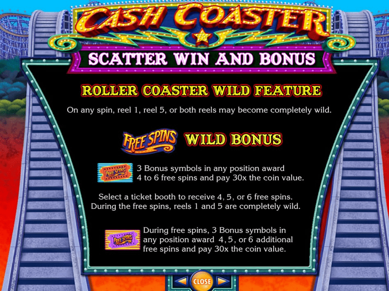 Cash Coaster Slot 3