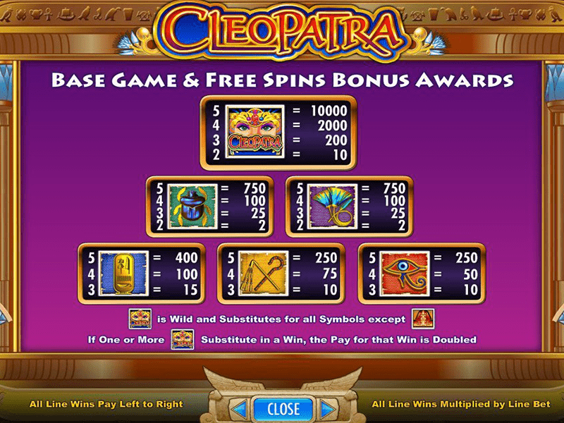 Cleopatra Slot 6