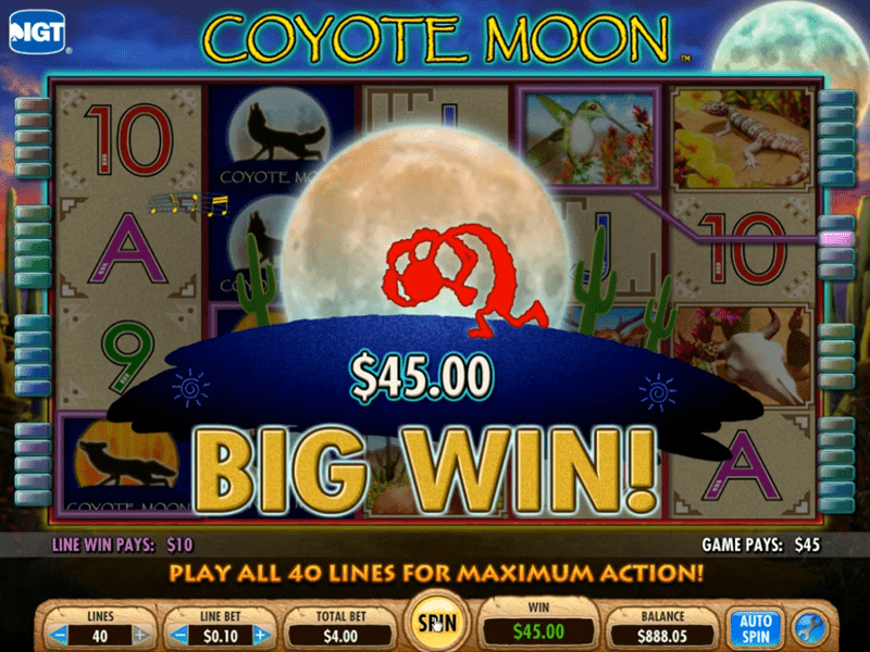 Coyote Moon Slot 3