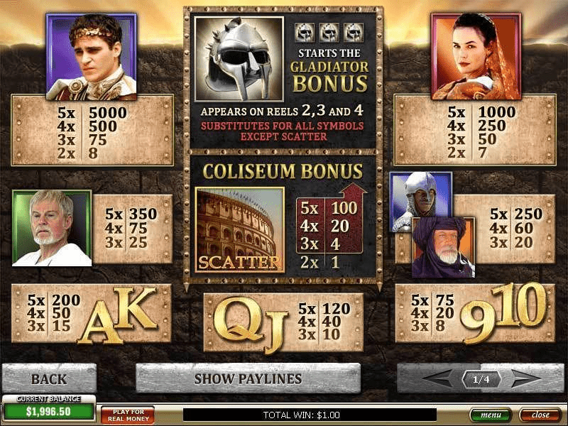 Gladiator Slot 6