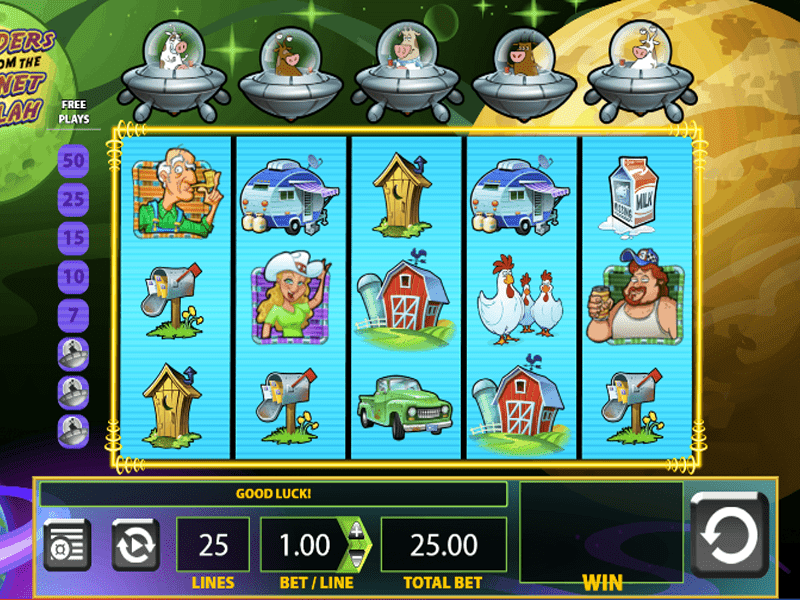 Invaders from the Planet Moolah Slot 2