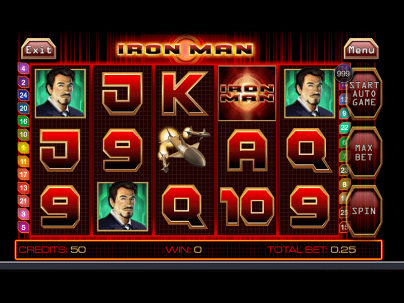 Iron Man Slot 1