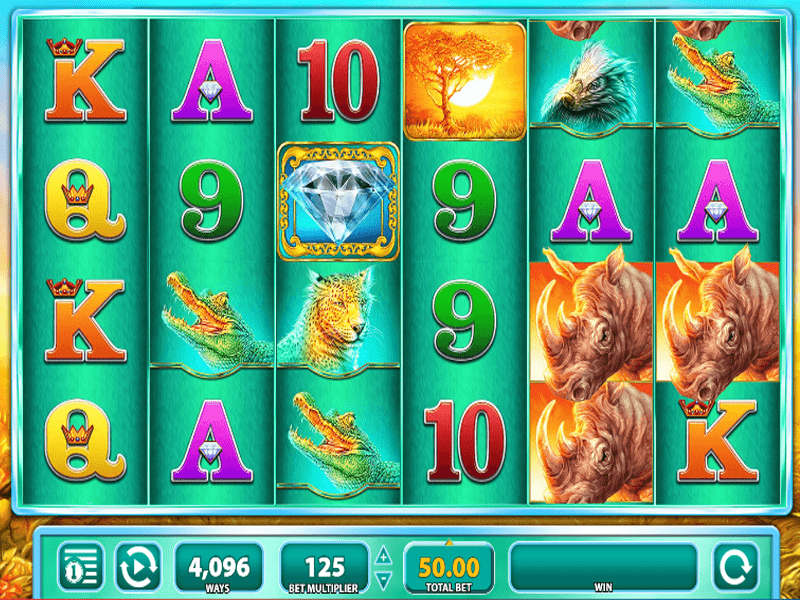 Raging Rhino Slot 2