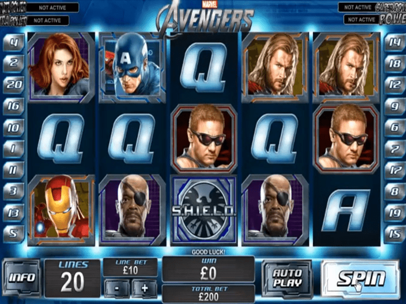 The Avengers Slot 2