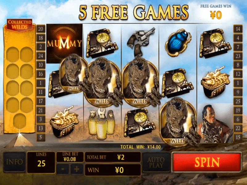 The Mummy Slot 1