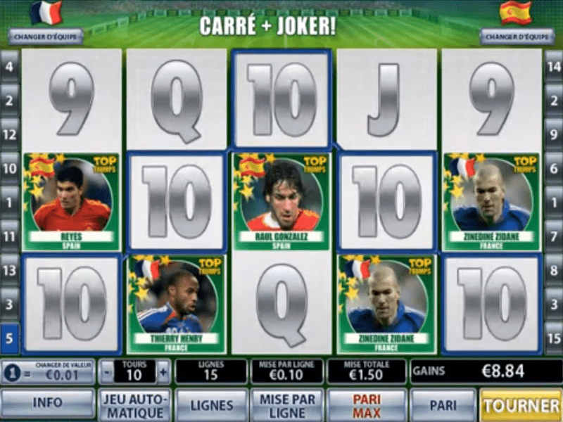 Top Trumps World Football Stars Slot 3