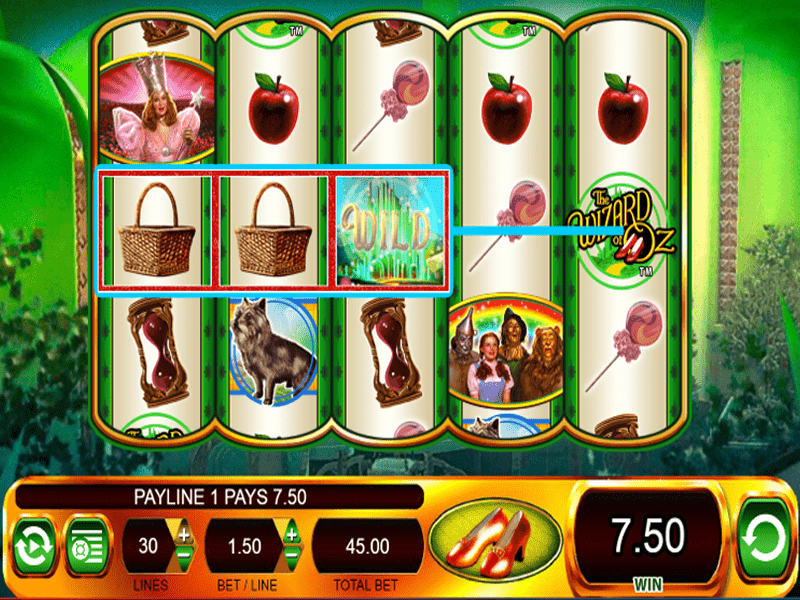 Wizard of Oz Ruby Slippers Slot 2