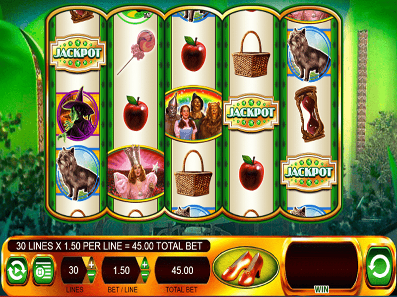 Wizard of Oz Ruby Slippers Slot 4