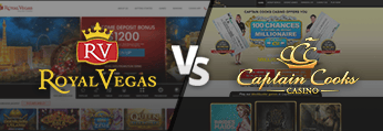 Royal Vegas Vs Captain Cooks