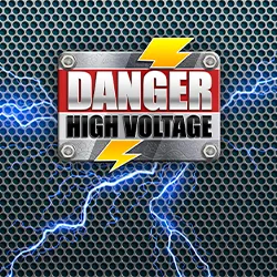danger high voltage slot