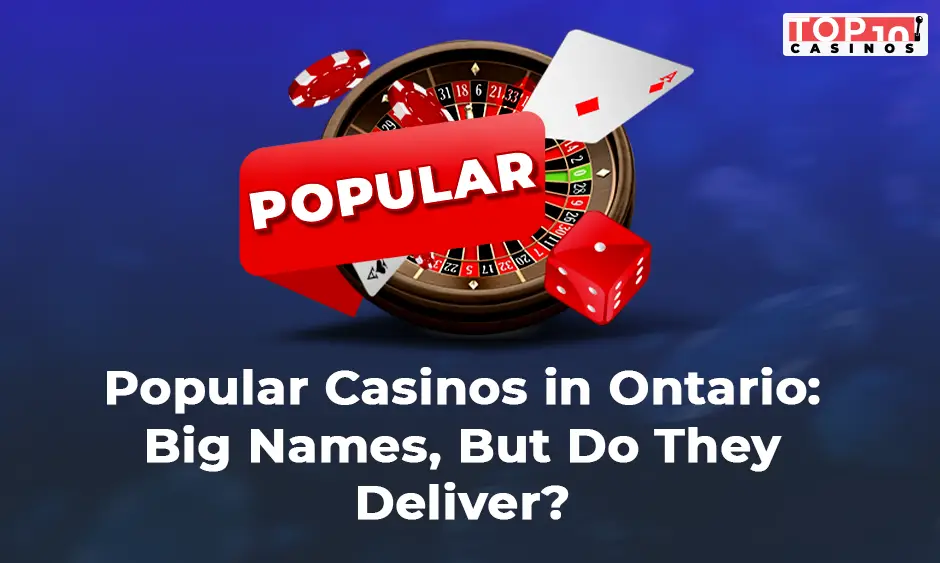 popular online casinos ontario