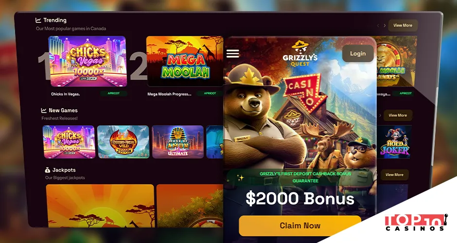 Grizzlysquest casino