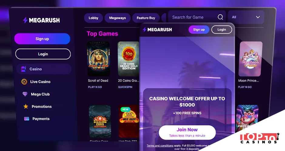 Megarush casino