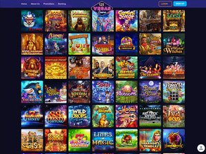 123Vegas Casino software screenshot