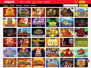 21Bets Casino software screenshot