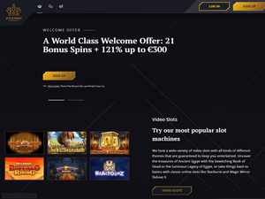 Twenty One Casino software screenshot