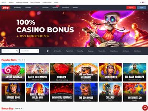 31Bet Casino website screenshot