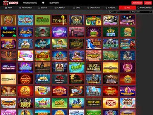 777Tigers Casino software screenshot