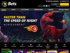 b-Bets Casino website screenshot