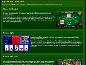 Classic Casino software screenshot