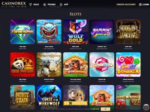 CasinoRex software screenshot