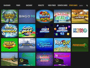 Casino Sieger software screenshot