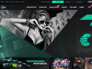 Cbet Casino website screenshot
