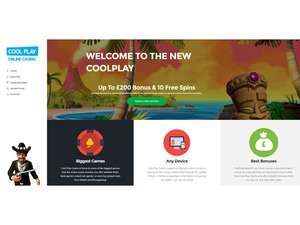 Cool Play Casino website screenshot