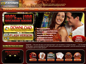 Caribbean Sands Casino website screenshot
