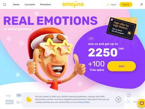 Emojino website screenshot