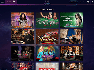Genesis Casino software screenshot