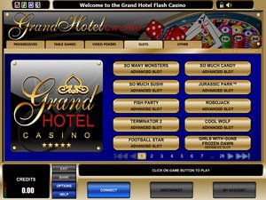 Grand Hotel Casino software screenshot