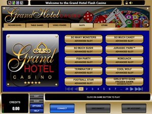 Grand Hotel Casino software screenshot