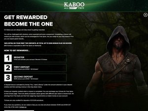 Kaboo Casino software screenshot