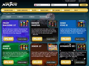 Kajot Casino software screenshot