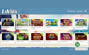 LaVida Casino software screenshot