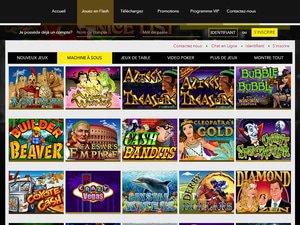 Le bon Casino software screenshot