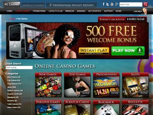 Lucky247 Casino software screenshot