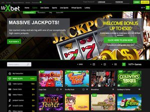 MrXbet Casino software screenshot