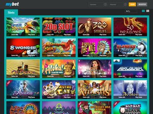 Mybet Casino software screenshot