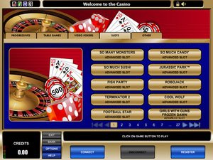 Players Palace Casino software screenshot