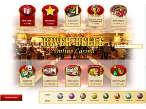 Riverbelle Casino software screenshot