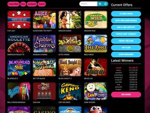 Slot Crazy Casino software screenshot