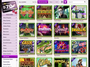 Slot Joint Casino software screenshot