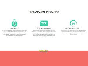 Slotanza software screenshot