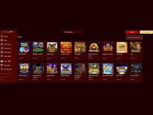 Spartan Slots Casino software screenshot