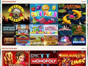 Spin and Win Casino software screenshot