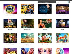 Superlines Casino software screenshot
